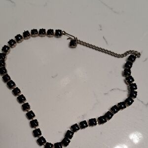 Elegant Black Stone Necklace